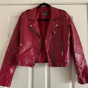 Red jacket